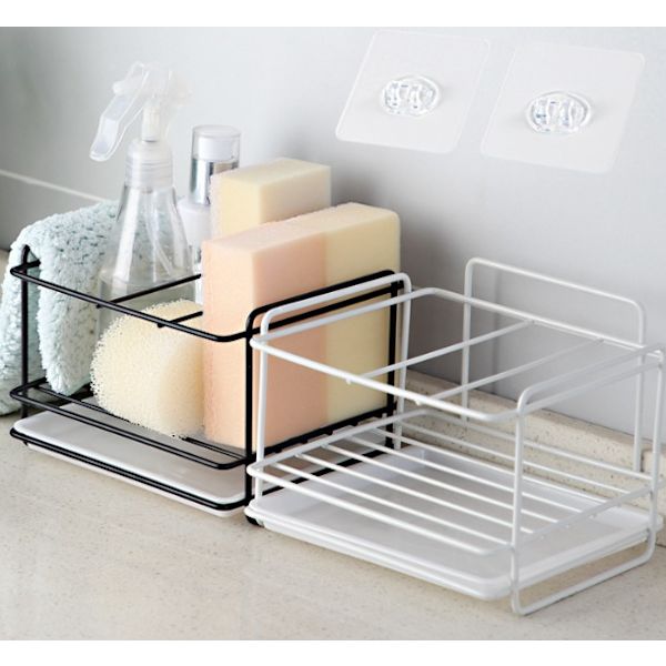 Servant d'évier en acier inoxydable, organisateur d'évier de cuisine, rangement sous l'évier, organisateur d'évier de salle de bain
