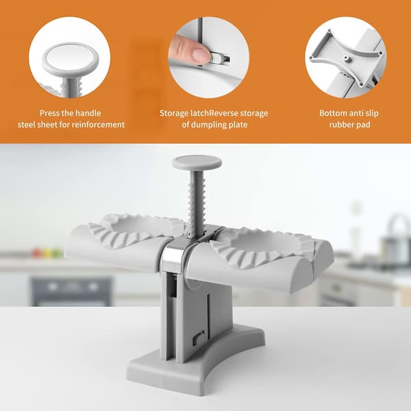 Størrelse L - sølvform for ravioli, pierogi, omsetning osv., i stai