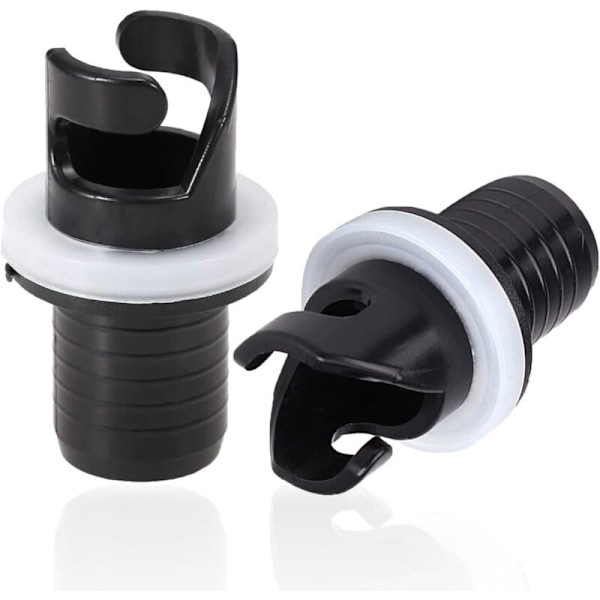 Fotpumpe slangeadapter for båtadapter H-R 2 stk oppblåsbar ventiladapter for oppblåsbar kajakkpumpe