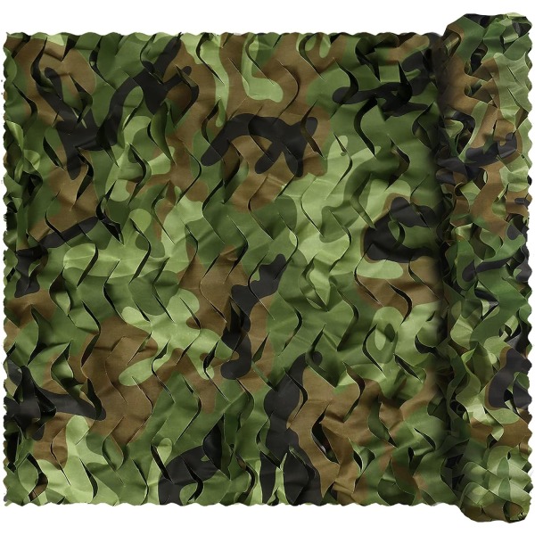 Woodland Military Network Camouflage Netting Lätt Vikt Hållbar