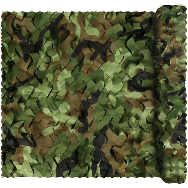 Woodland Military Network Camouflage Netting Letvægts Holdbar