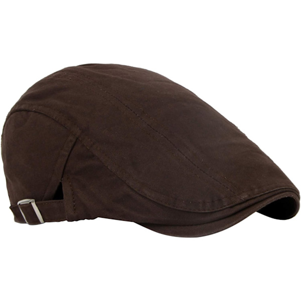 Baskrar Herr Dam Andasplan Flat Cap Vintage Basker Körning Golf Hatt Justerbar Vintage Gatsby Ivy Cap för Vår, Sommar och Höst
