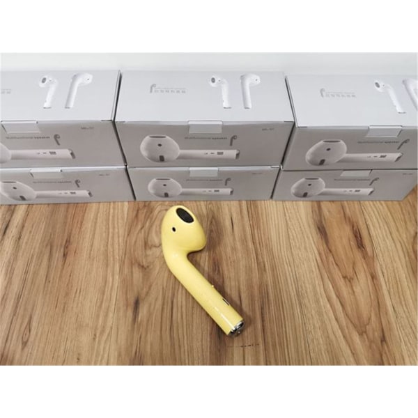 Langattomat kaiuttimet, langattomat stereokaiuttimet suuret kannettavat USB-lataus juhliin ja matkoille Keltainen