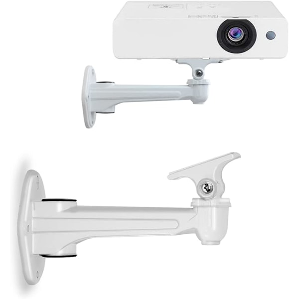 Mini projektor veggfeste - Maksimal belastning 3 kg - Lengde: 16-20 cm - Aluminiummateriale - For CCTV/kamera/projektor/webkamera - 360° roterbar