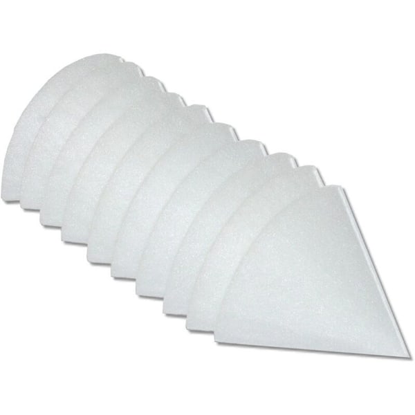 10 st G4-filter för Zehnder, Helios, Maico, Pluggit ventilationsventiler, koniska frånluftsfilter, för ventilationssystem i badrum eller gästrum