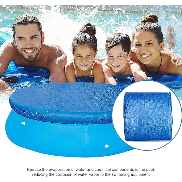 Poolskydd med diameter 244 cm
