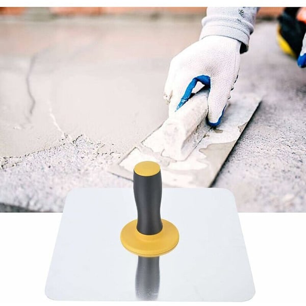 Hållbar aluminiumfalk på 300,300 mm, ergonomisk aluminiumputs av hög hårdhet, för gipsskivor vid putsning av gipsväggar