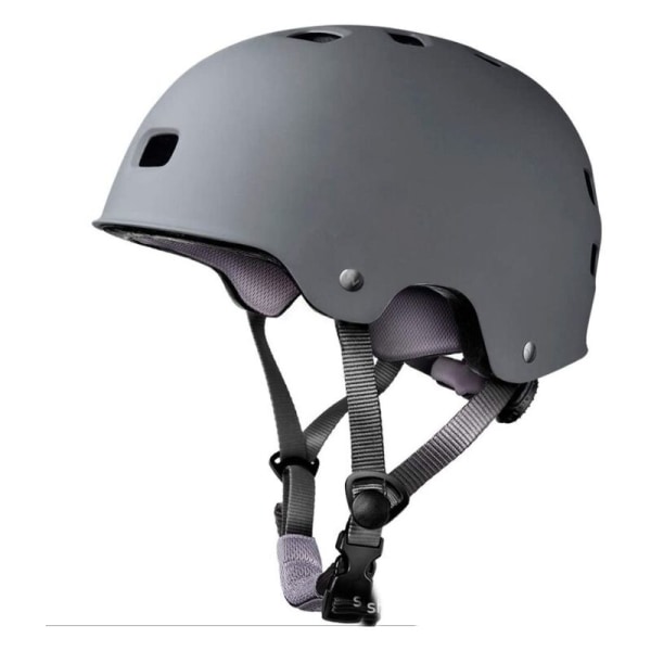 Hjelm for elektrisk scooter for voksne. CE godkjent. Urban Bike, Roller og Skateboard. MTB, VTC. LED-belysning bak. Unisex størrelse