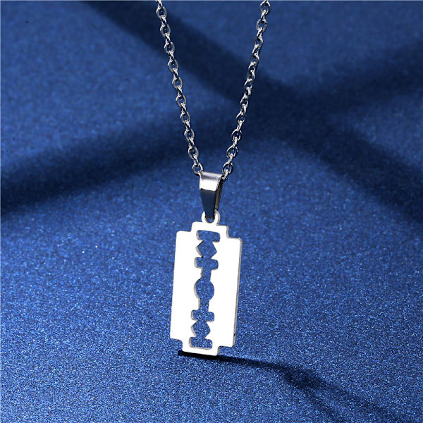 Halsband med bladform