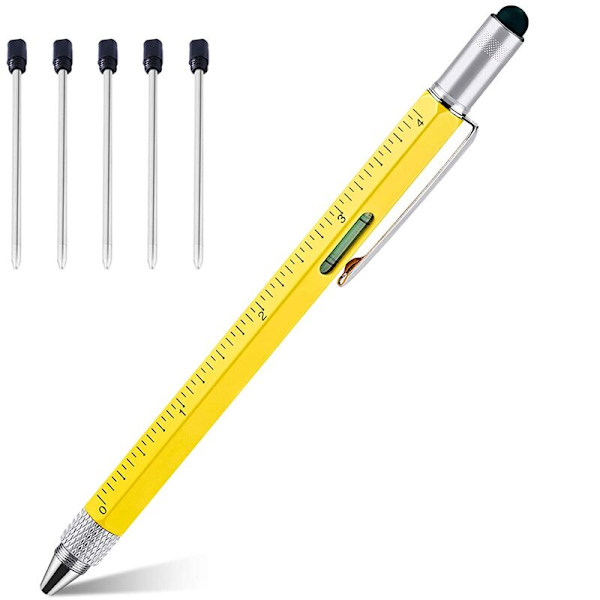 Original gaveidé til fars dag til mænd - Multifunktionskuglepen - Usædvanlig gadget til mænd - Nyttig gave til far og mor - Personlig gave til bedstefar - Sjov gaveidé til kvinder