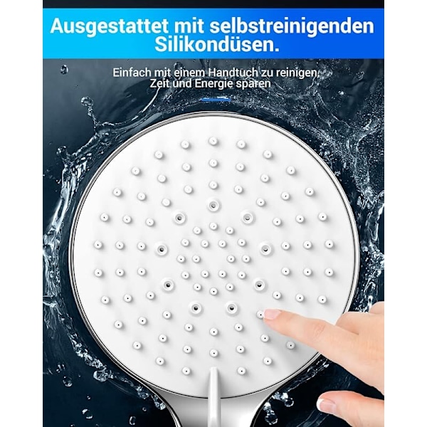 D & 39 Energy Dusch Halv Kock med rörhållare - D & 39 Energy Dusch Halv - Duschhjälpmedel - Ökar trycket