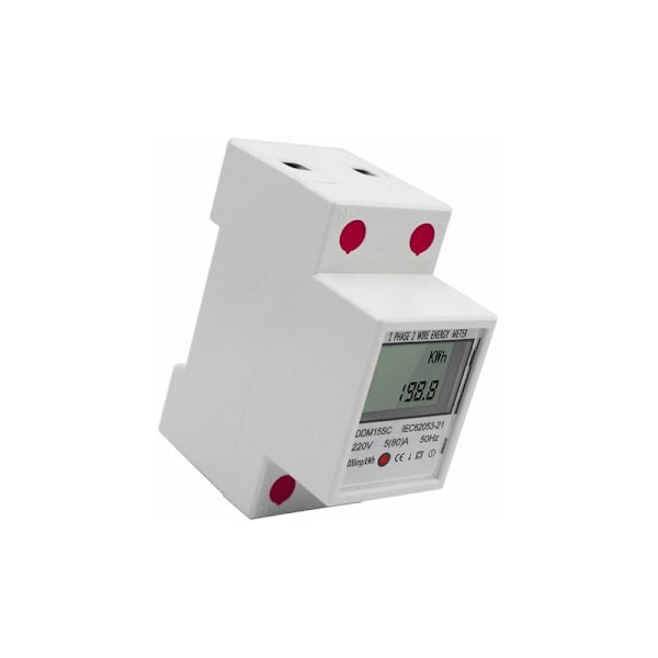 Energmätare, Elförbrukningsmonitor, 5-80A 220V 50Hz