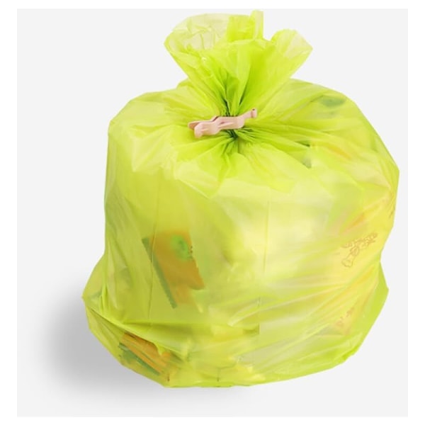 Pakke med plastik affaldsposeklemmer, affaldsposeholdeklemmer, skraldeposeklemmer