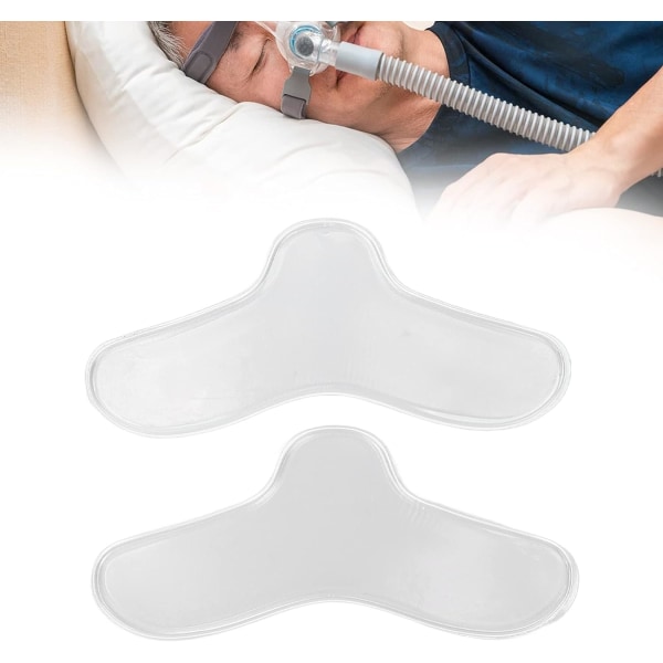 2pcs Nose Pads for Mask Silicone Comfort Nose Gel Pad Nose Protector for Masks