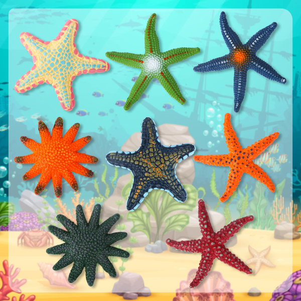 Svømmeleker, sett med 8 fargerike svømmebasseng dykkerleker Dykker undervannsleker til sommerbassengfestgaver