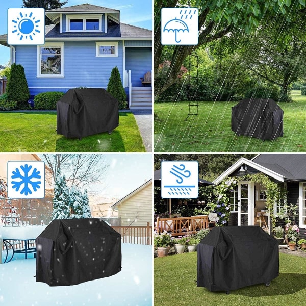 210D Oxford Grill Cover 170*61*117cm