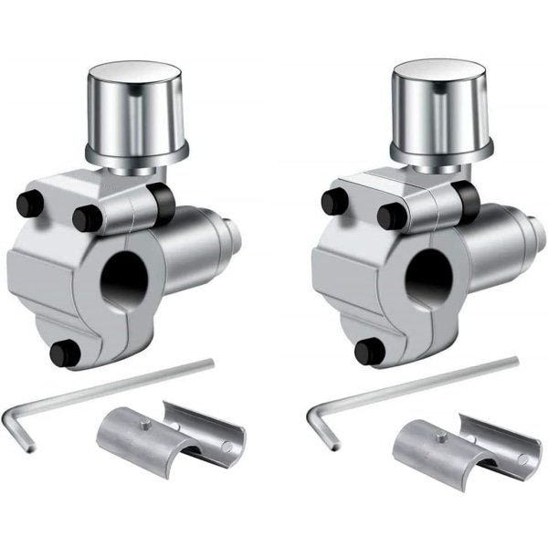 2 st BPV-31 perforerade ventiler, ersättningsventil för luftkonditionering kompatibel med 1/4 tum, 5/16 tum, 3/8 tum ytterdiameter rör