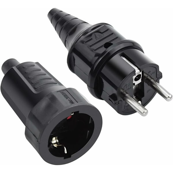 Kit Hane & Hona Vandring FEM ARK, 250V 16A, IP44, svart