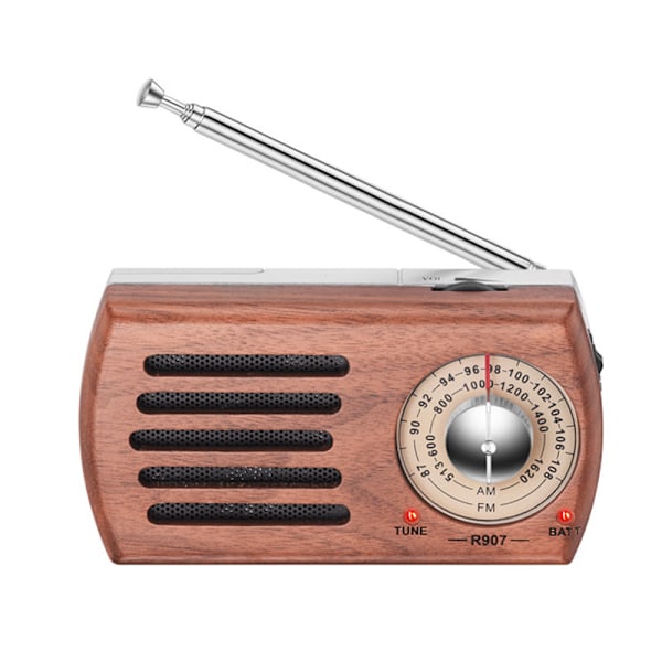 Håndlaget tre radio FMAM dobbel mini retro