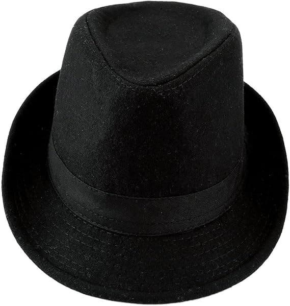 Hatt Trilby Hattar Bomullsblandad Panama Sol Jazz Mössa för Herrar Dam