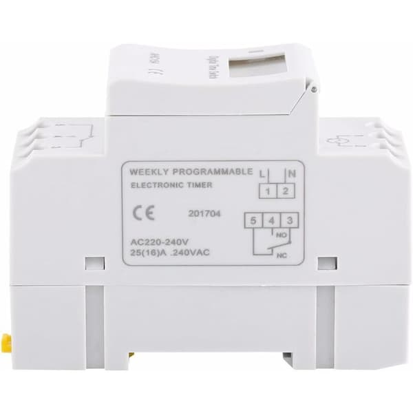 LCD-timer Ukentlig digital elektrisk timer Timerbryter 15A(220V)