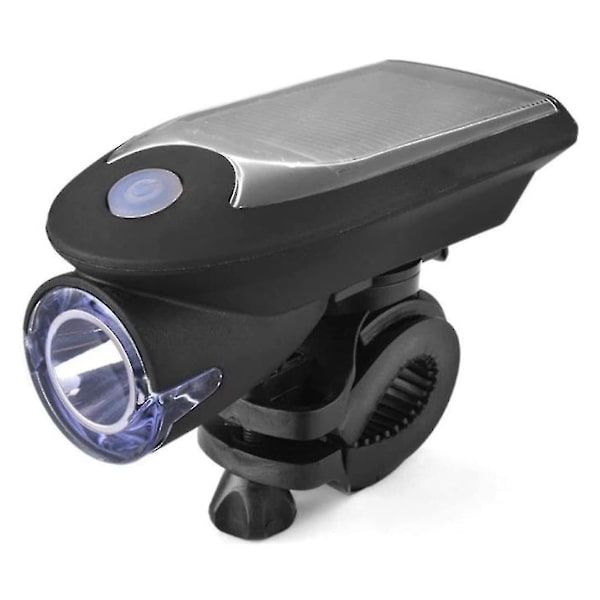 Solcelled Cykellygte Sæt, USB Genopladelig Forlygte Cykel Vandtæt Sol Forlygte Og Sol Cykel Baglygte, Forlygte Og Baglygte Med 2 Mo