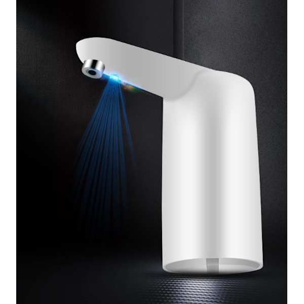 Universell elektrisk vattenpump - USB-laddning - Pump för 2-5 gallons dricksvattenflaska - Perfekt för inomhusaktiviteter och