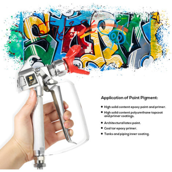 3600psi högtrycksfärgspruta Airless-spruta Färgspruta Specialfärg Latex-färgspruta + Röd bas