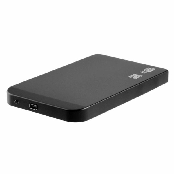 Høyhastighets ekstern SSD-harddisk 1TB solid state-stasjon USB 3.0-grensesnitt rask overføring egnet for bærbare datamaskiner (黑色)