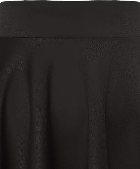 Retro Polyester Plisserad Skaterkjol Basic Mini/Midi/Hollow Out Kjolen