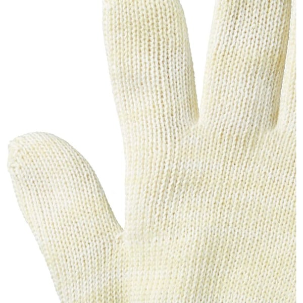 Värmeskyddshandske, flamskyddad, mångsidig (grillning, matlagning, bakning, grill, eldstad, etc.). Helfodrad. 1 par - One Size - Gul