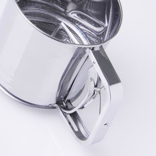 Mjölsil - Florsocker Kakaosil - Rostfritt Stål - 500 ml - Silver