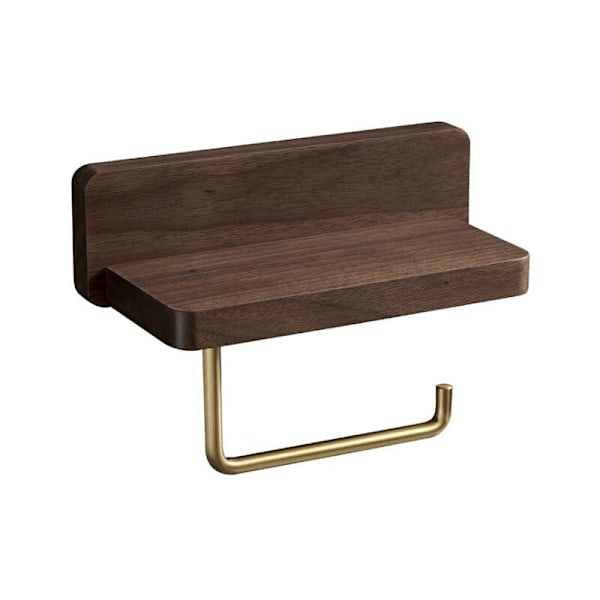 (10x20 cm) Dobbelt toiletpapir Massivt træ Installation Bøg Bøg Eksisterer Wc Væg Væg Selvklæbende Væg Corns Rulle Rulle Dekor Valnød Badeværelse Dekor