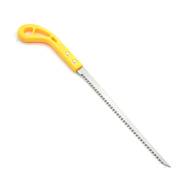 Grå Mini Väggsåg Panel Saw Liten Skarp Kycklingsvans Såg Trädgårdssåg Virkessåg Fruktträd Träbearbetning Hand Såg