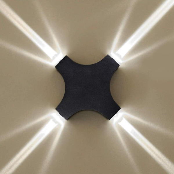 Utomhus inomhus LED vägglampa 4W vattentät IP65 modern ljusarmatur original design lampa för vardagsrum sovrum korridor trapphus café bar trädgård