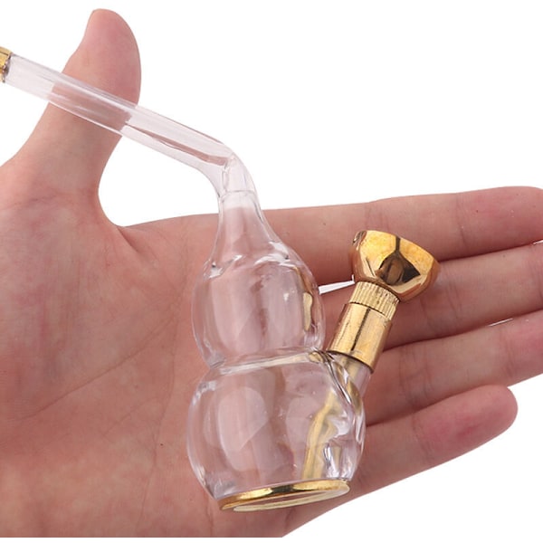 Mini bærbar vanningsslange, vannpipe med avtakbar stamme ned 1 gullrom