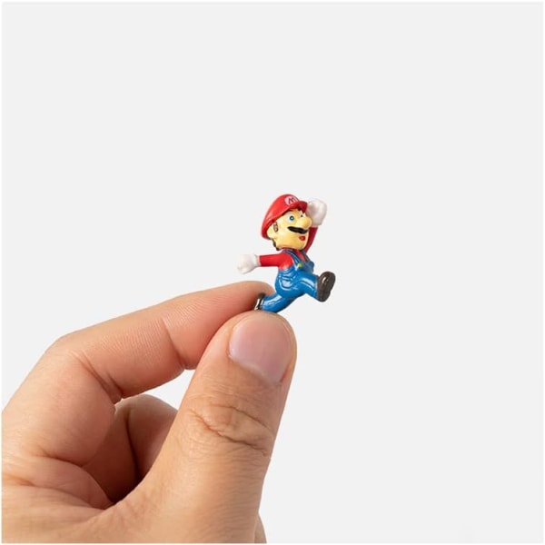 10-pack Super Mario Brothers 3D mini kylskåpsmagneter - för Whitebo