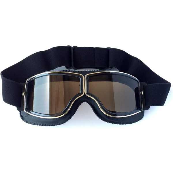 Moottoripyörälasit Biker Pyöräily Hiihto Cruiser Aviator Cruiser Jet Lasit Moottoripyörälasit Vintage Biker Oldtimer Skootteri Harley Chopper