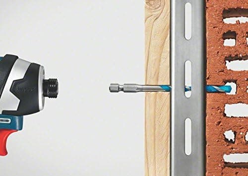 5-delt HEX-9 multi-konstruktionsbor sæt (multi-struktur, Ø 4/5/6/8 mm, tilbehør slagboremaskine)