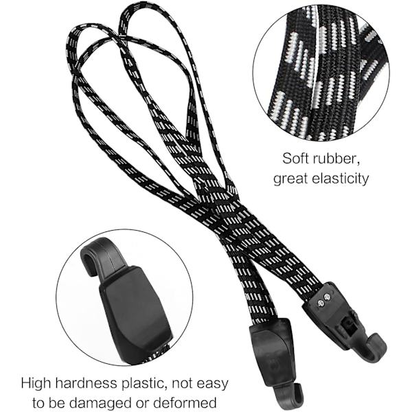 2 stk. cykelstrop, bagagestropper, 3 i 1 cykelbagagestropper, elastisk