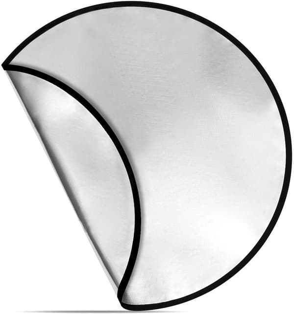 36 tums rund Ember eldstad matta, eldfast matta, brandsäker under grillmatta, grillmatta, golvmatta, däckskydd, eldfast, skydda däck gräs utomhus