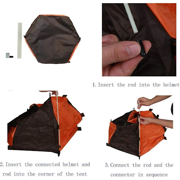 Pettelt Foldbar Anti-UV Regn- og Vandtæt Holdbar Hundekat Soveværelse til Sommer Indendørs Udendørs Camping Rejser