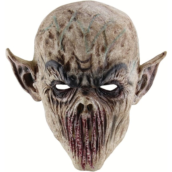 Halloween Cosplay Horrific Mask Uhyggelig maske Skræmmende Monster Ma