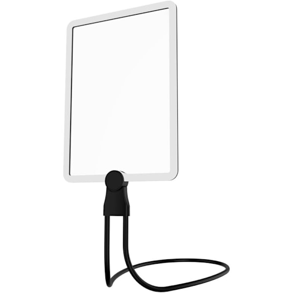 Uppladdningsbar 5x handsfree-förstoringsglas med ljus, handgjord högupplöst förstoringsglas med svanhals, lämplig för nacken för reparation av låg v