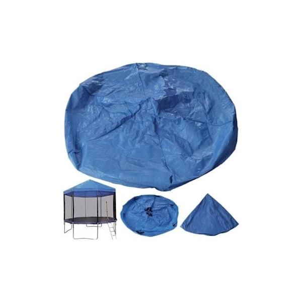 Trampolinskydd Trampolintält 6 fot PE Vattentätt Trampolinskydd UV-skydd Trampolin Ersättningstillbehör