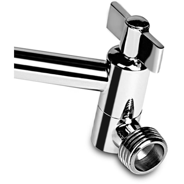 Justerbar Dusjhodeforlengerarm - 28 cm Messing Dusjarm Forlenger Hardware