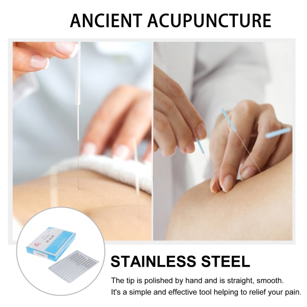 100 st disponibel akupunkturnålar 0,13x35mm steril massage N f117 | Fyndiq