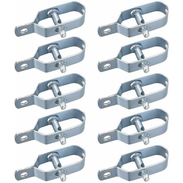 10 stk. Wire Reb Strammer, Hegnsstrammer, Pigtraad Strammere, Reb Strammer Connector Kit til Stram Wire