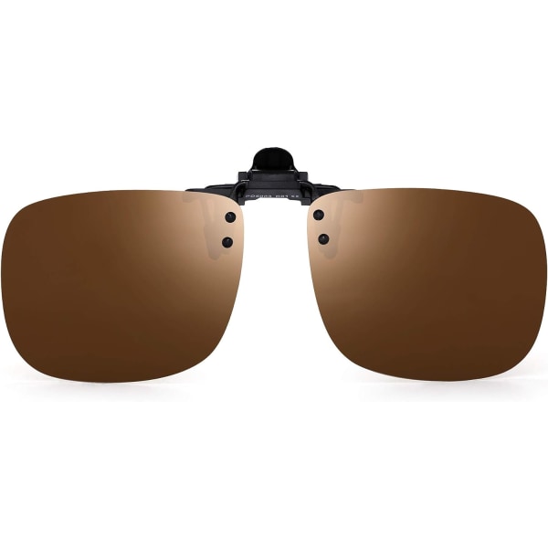 Polariserede Clip On-solbriller med flip-linser