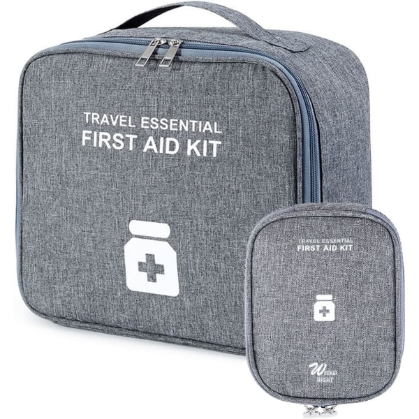 2 delar Tom Kit, Box, Portable Medicine Bag, Wa